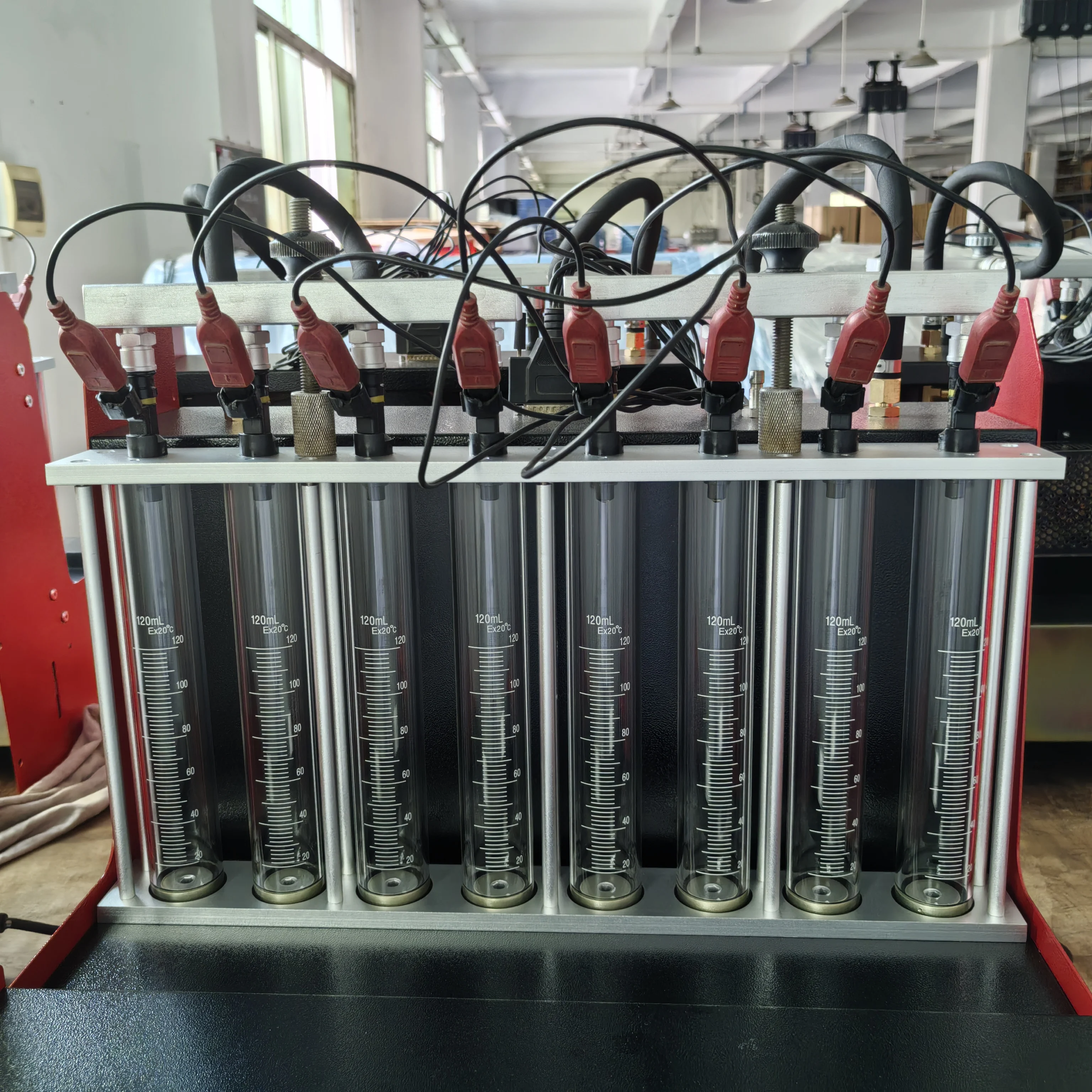 Injector Cleaning Machine SY-6D Fuel Injector Test Equipment for Sales
