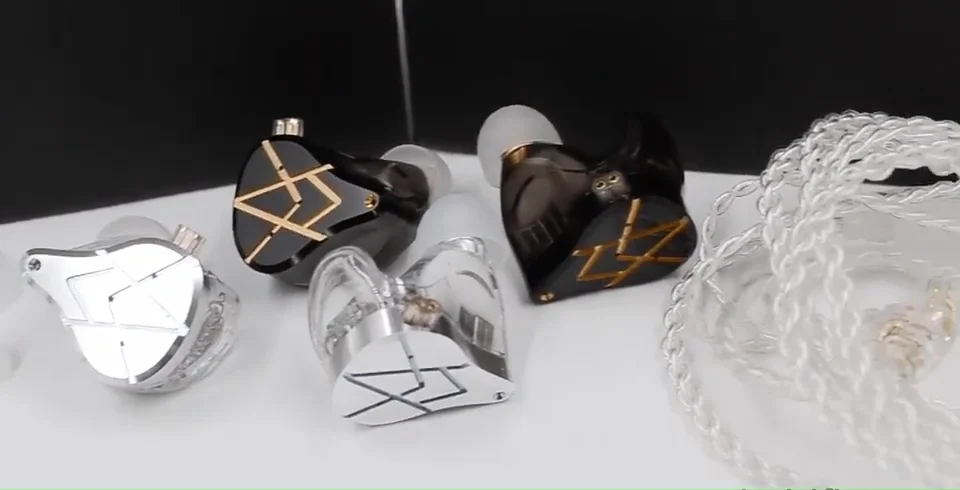 KzZs5インイヤーイヤホン2dd2baハイブリッドバランスアーマチュア