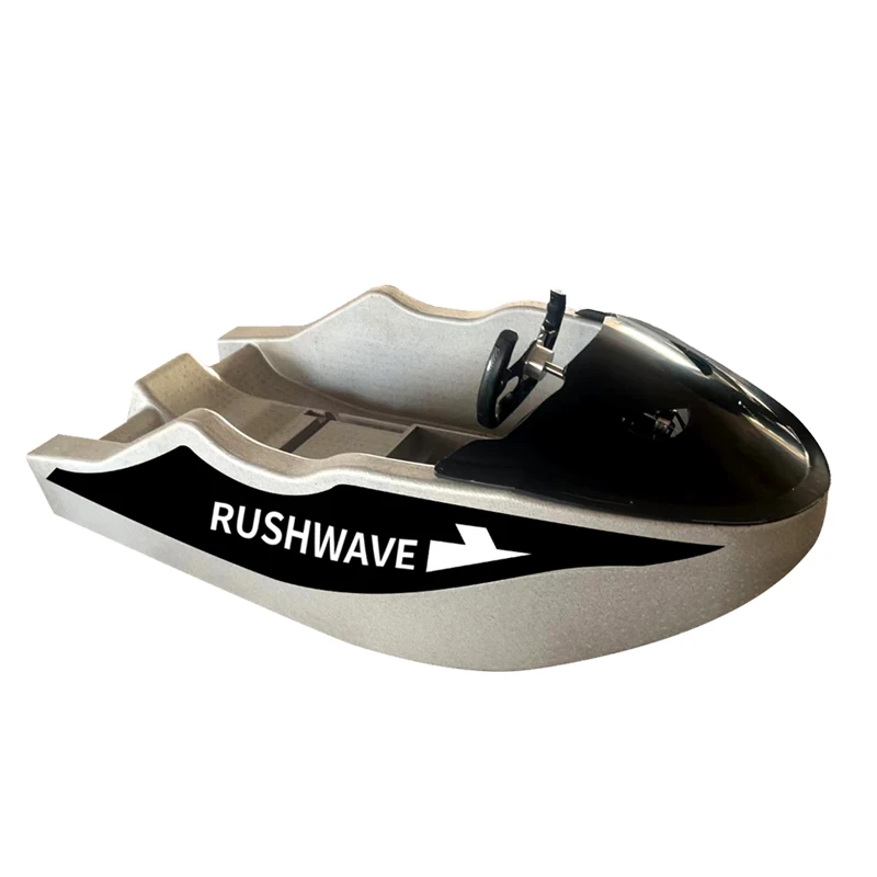 Electric Motor Fishing Boat For Lakes & Rivers - Rush Wave Mini