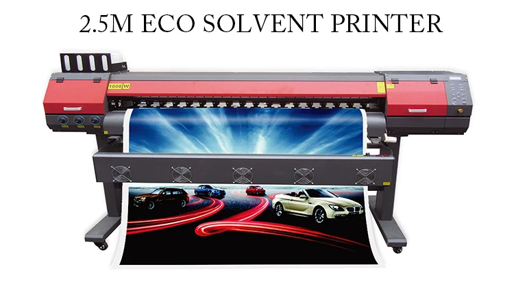 工厂拥有的I3200 4头320厘米生态溶剂喷墨打印机，配有DX11理光L805打印头3.2米柔性横幅印刷机