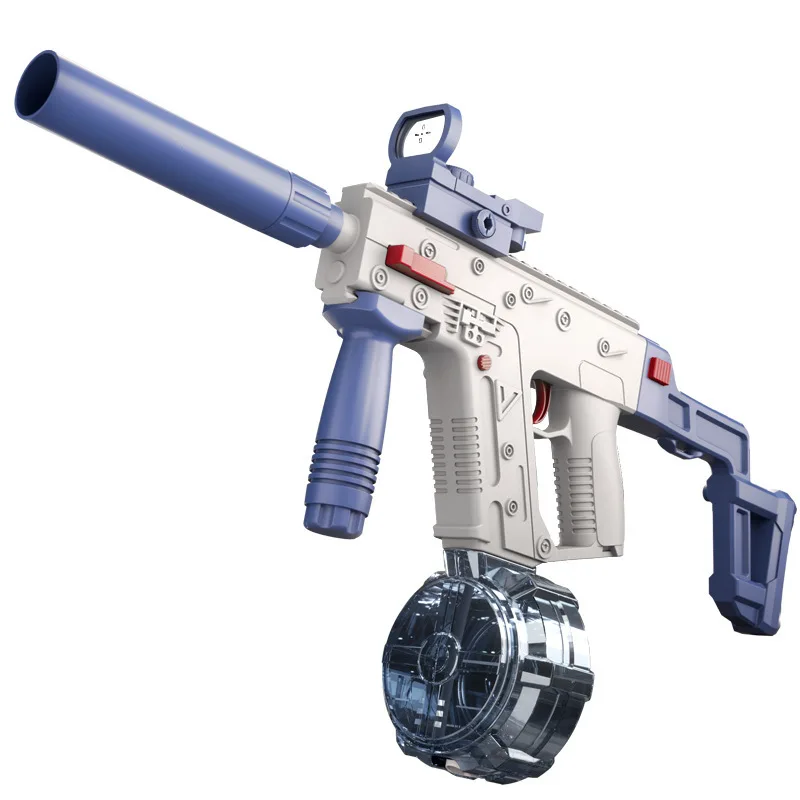 Large Capacity Powerful Continuous Victor Pistol Electronic Squirt Water Guns Outdoor Beach Shooting Game