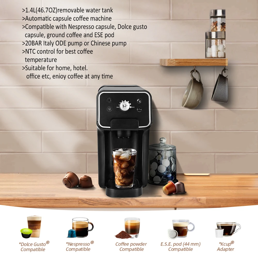 Chulux Multifunctional Capsule Coffee Machine - Enjoy