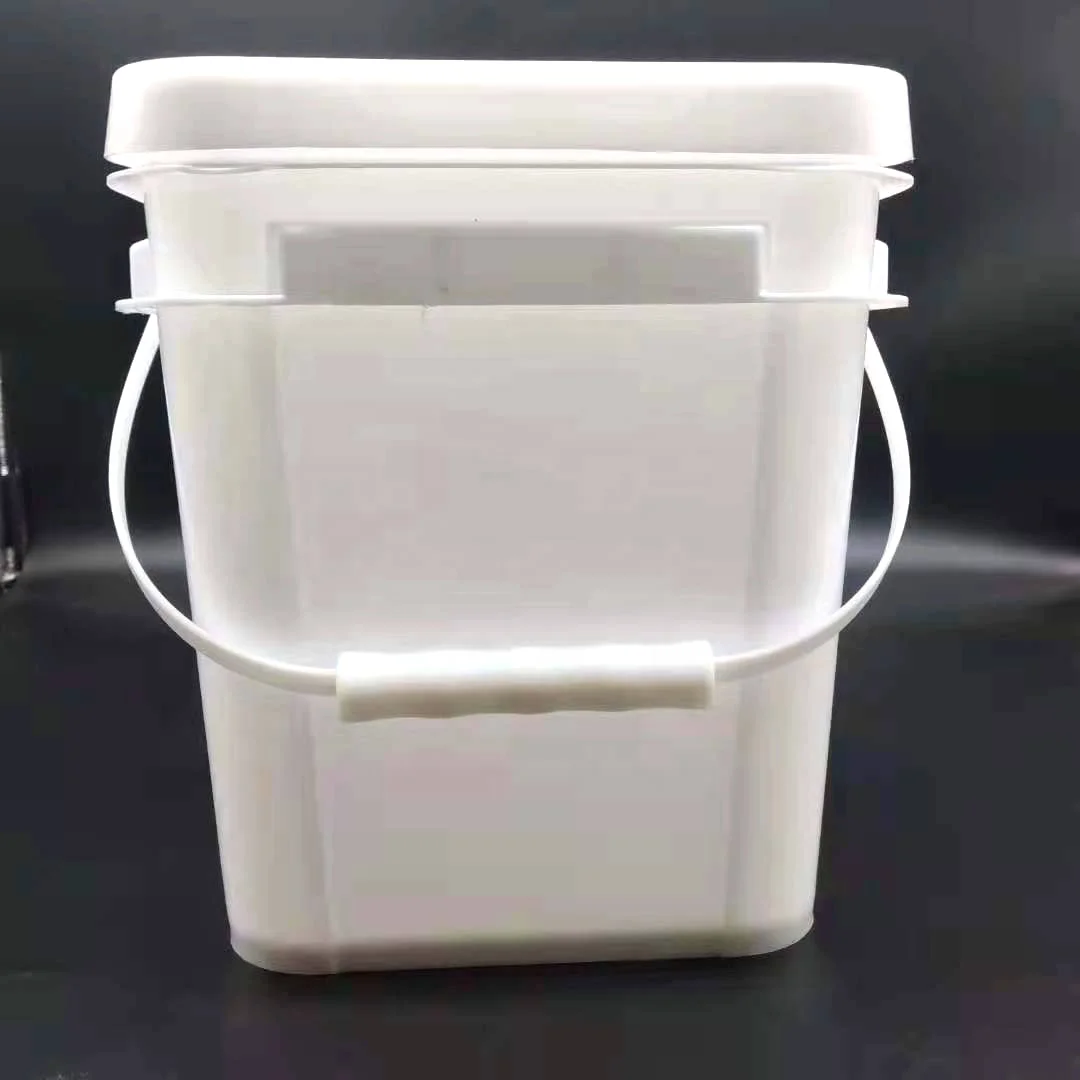 hot sale square pe plastic white