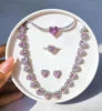 set di cuori rosa