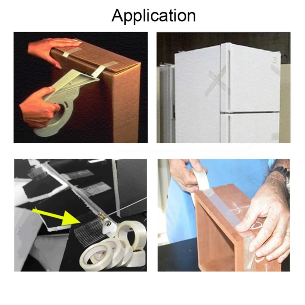 Wholesale Cross Fiber Filament Tape Fiberglass Tape For Cricket Bat