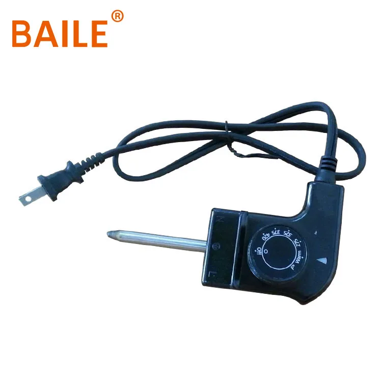BAILE Adjustable Thermostat Cord Controller Only for Electric Smoker Grill Element