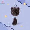 Gray cat tail pendant 15cm