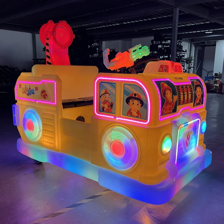 Красочные Развлечения для использования в помещении и на улице пожарная машина для детей и взрослых горячая распродажа