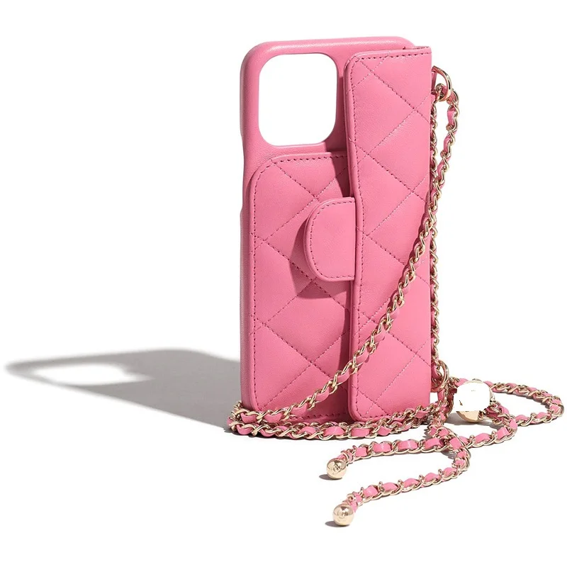 Xiaoxiang Goldkugelkette, passend für iPhone 13, iPhone 14, iPhone 17 Max, iPhone 16 Pro (auch als Crossbody-Tasche erhältlich)._voghion.com