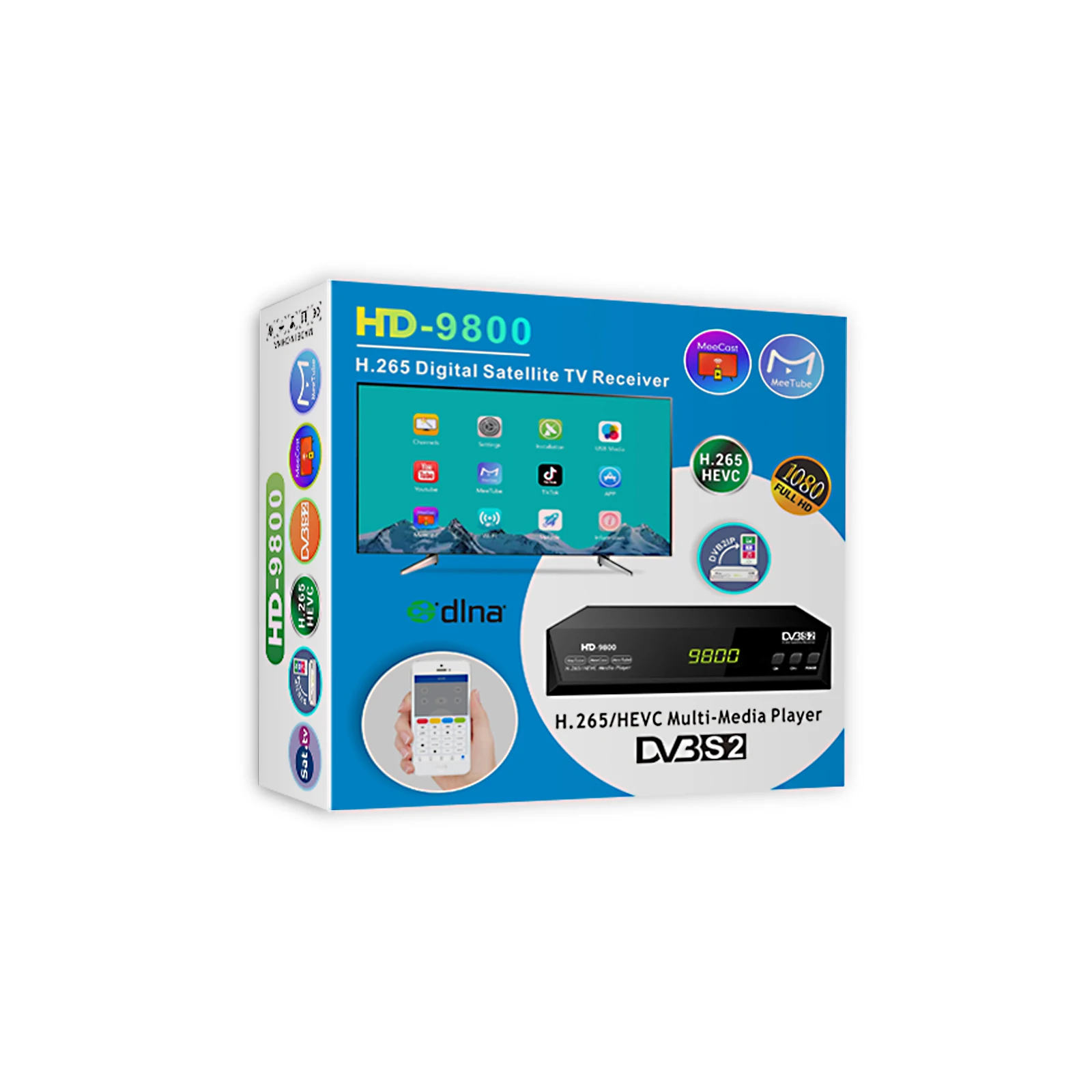 Clé USB DVB-T2 TNT HD format H.265 HECV (tv allemagne)