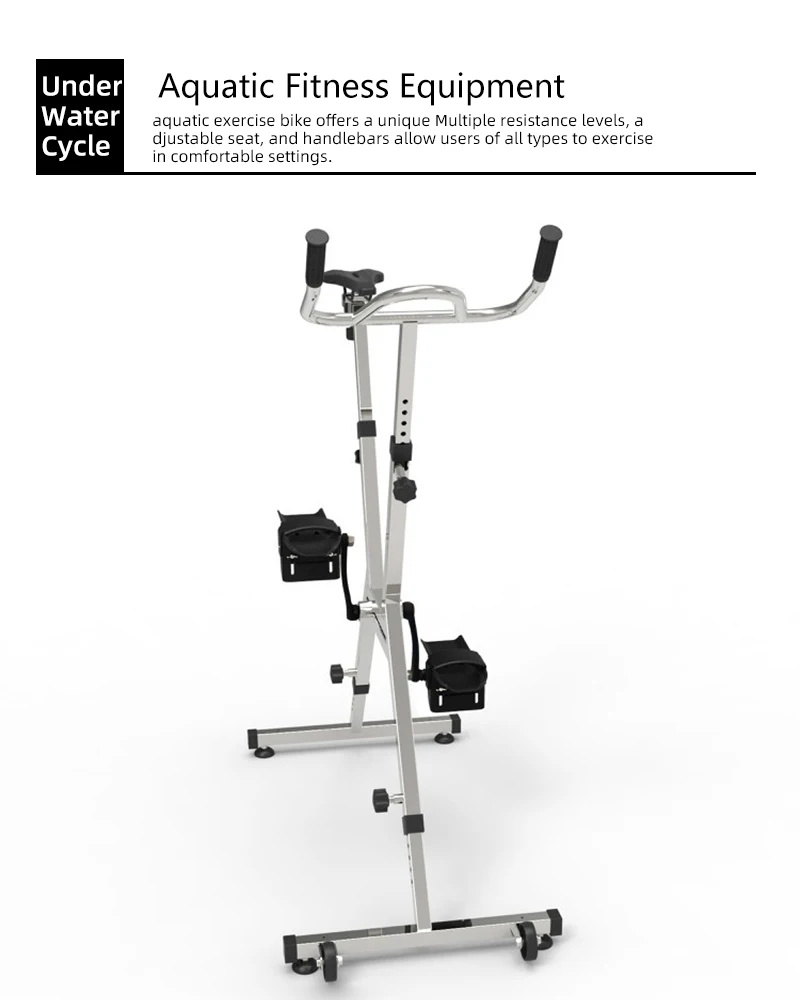 Underwater Spinning Bike Stainless Steel Water Bicycle Accessories