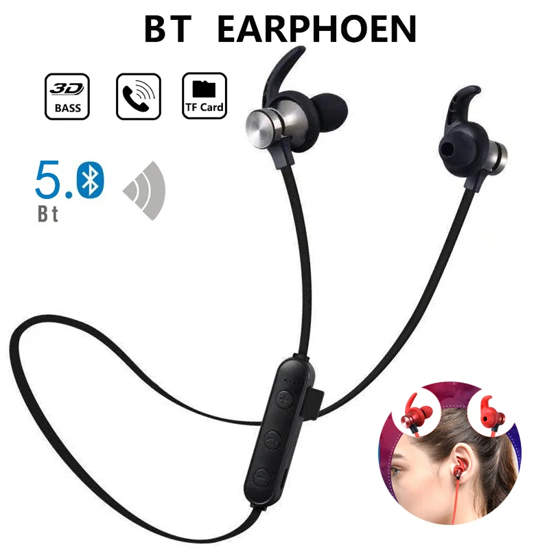 Fones De Ouvido Xt-22 Bt Sem Fio,5.0,Suporte Para Cartão Tf,Headset  Estéreo,Mãos Livres,Com Microfone Para Celular - Buy Fones De Ouvido De  Jogos Microfone Fones De Ouvido Sem Fio Fone De Ouvido Fone