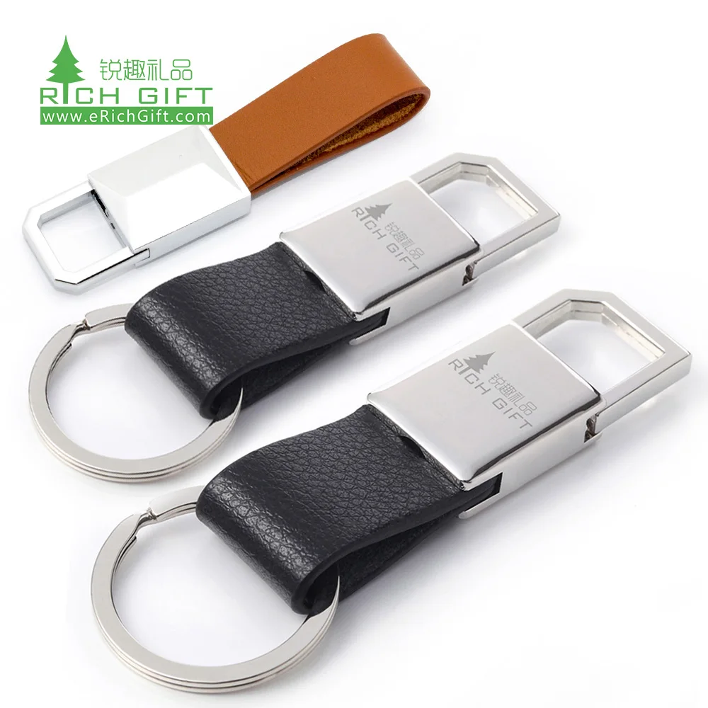 High Quality Custom Metal Charm Keyring Promotional Embossed logo Without Color Ice Skate Keychain