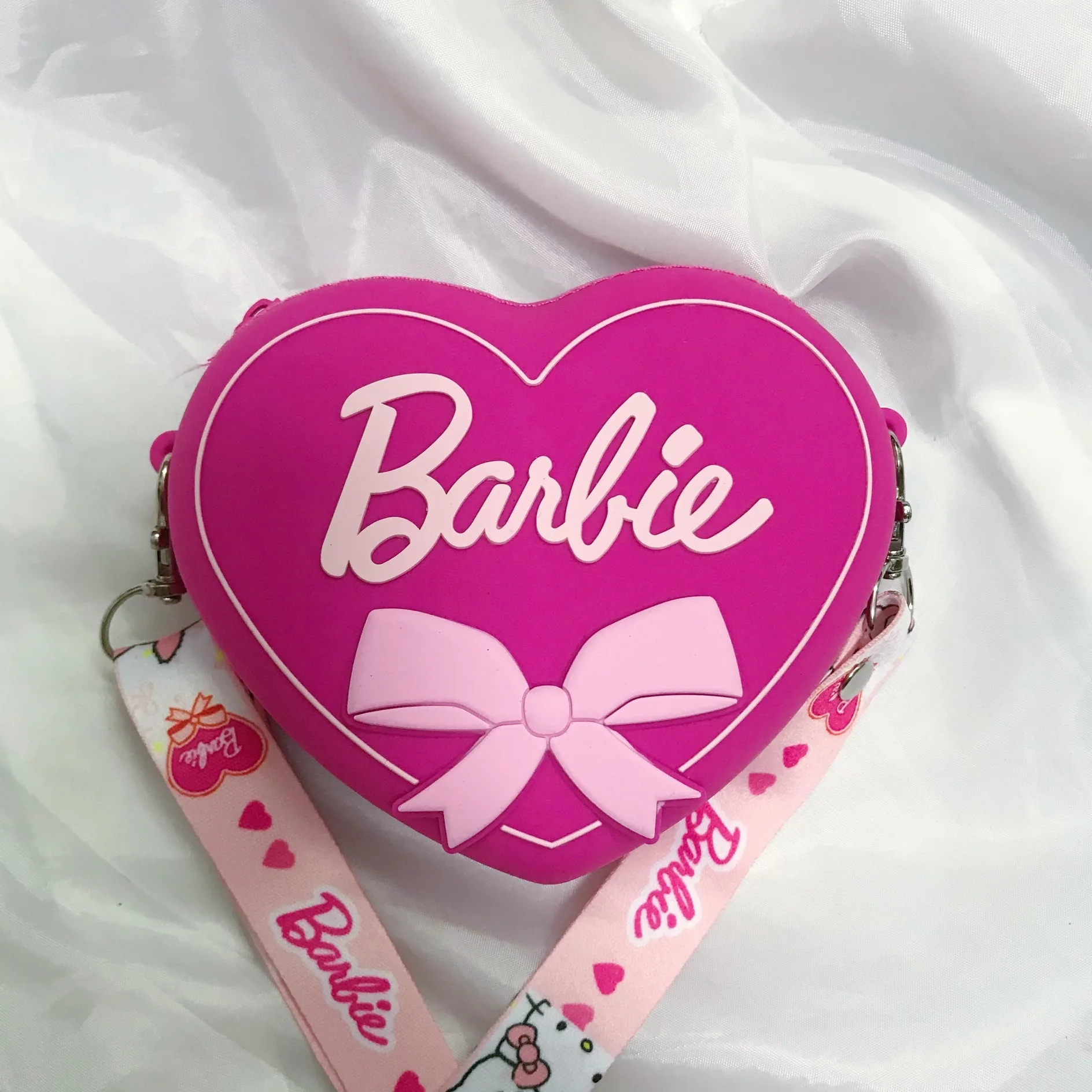 Barbie 2023 Barbie the Movie Merchandise Loungefly Logo Bifold Wallet -