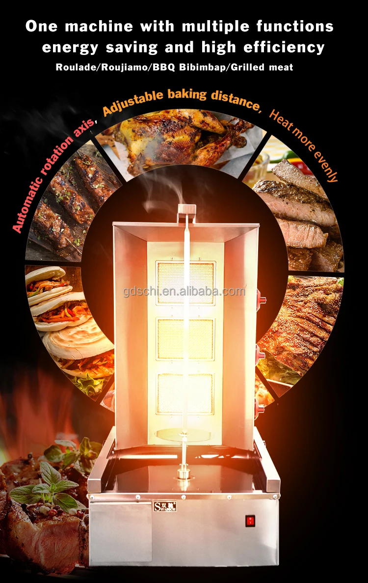 Multifunctional Shawarma Toaster Machine Kebab Maker Machine