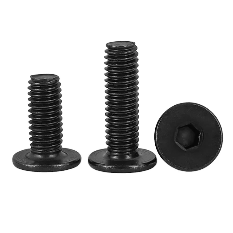 Tornillos De Cabeza Allen M5 (5mm) En Acero Inoxidable A2 Negro - Marca Carbolts, Norma DIN 912