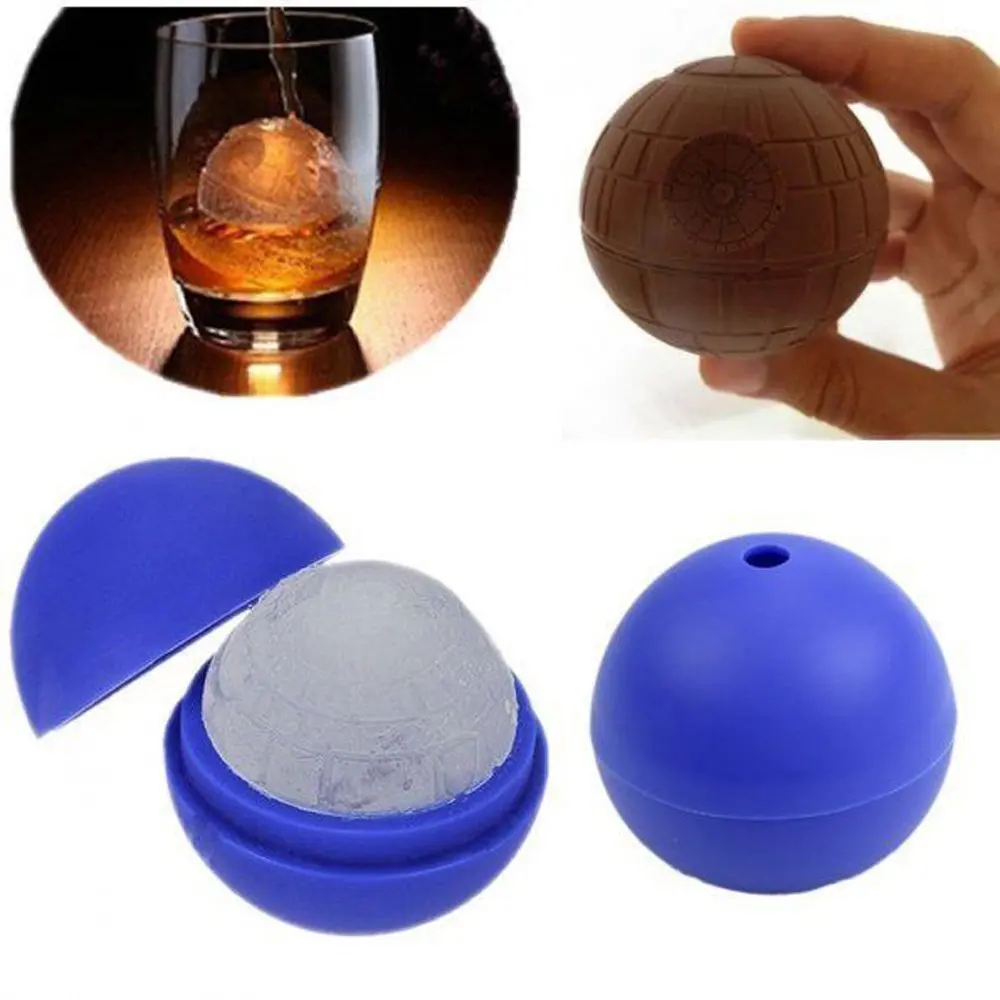  Death Star Ice Cube Molds, Silicone Ice Ball Mold