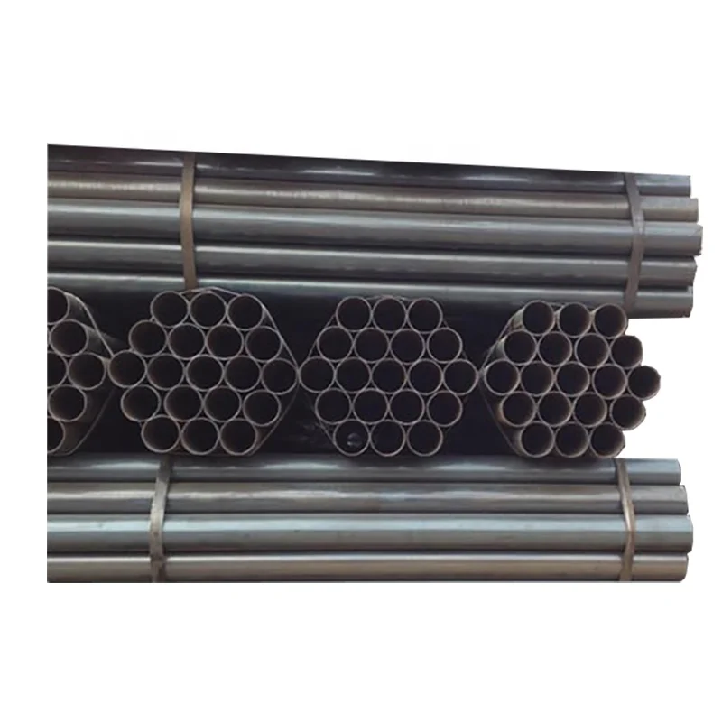 Factory Price API 5LB Astm A53b ERW Welded Bi Pipe Schedule 40 Beveled End Black Carbon Steel Round Tube