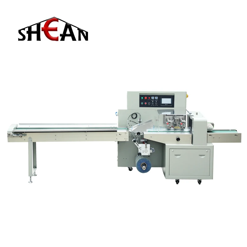 Automatic Horizontal Vegetable Flow Wrapping Machine Packing Machine