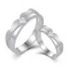 18K White Gold