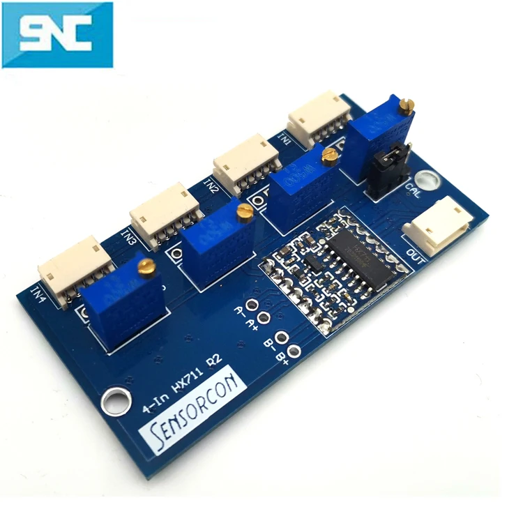 Load Sensor Amplifier Hx 711 Connect With 1- 4 Units Weight Sensor ...