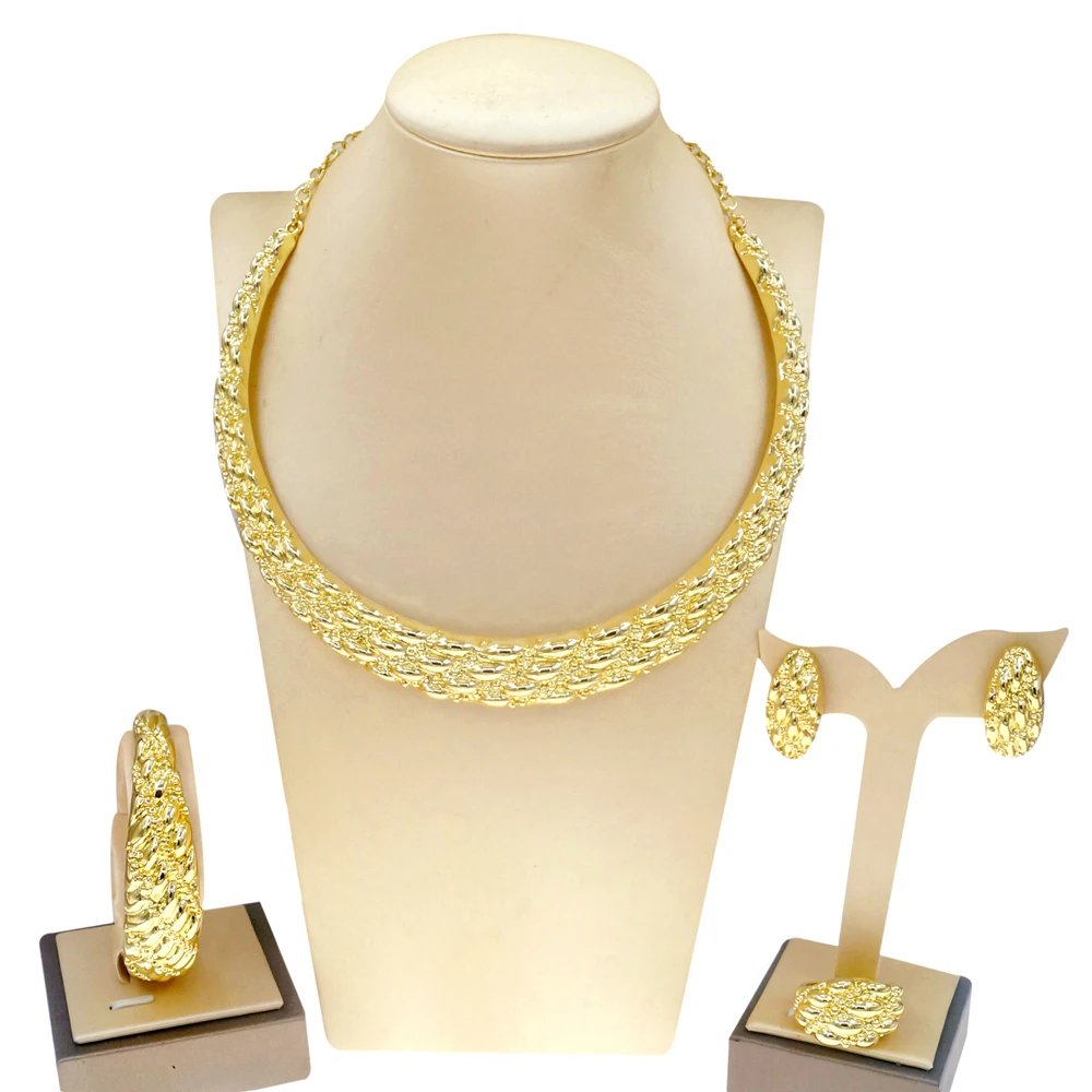 Brazilian Gold Plated Jewelry Gold Layered Jewelry Wholesale