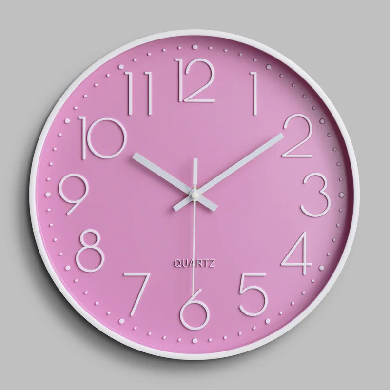 3D Rose Gold Clock main image 0
