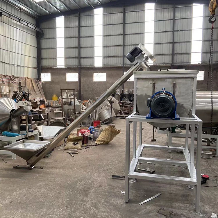 220v Horizontal Feed Mixer And Grinder Self Feeding Mixer Poultry Feed Mixing Machine Kenya