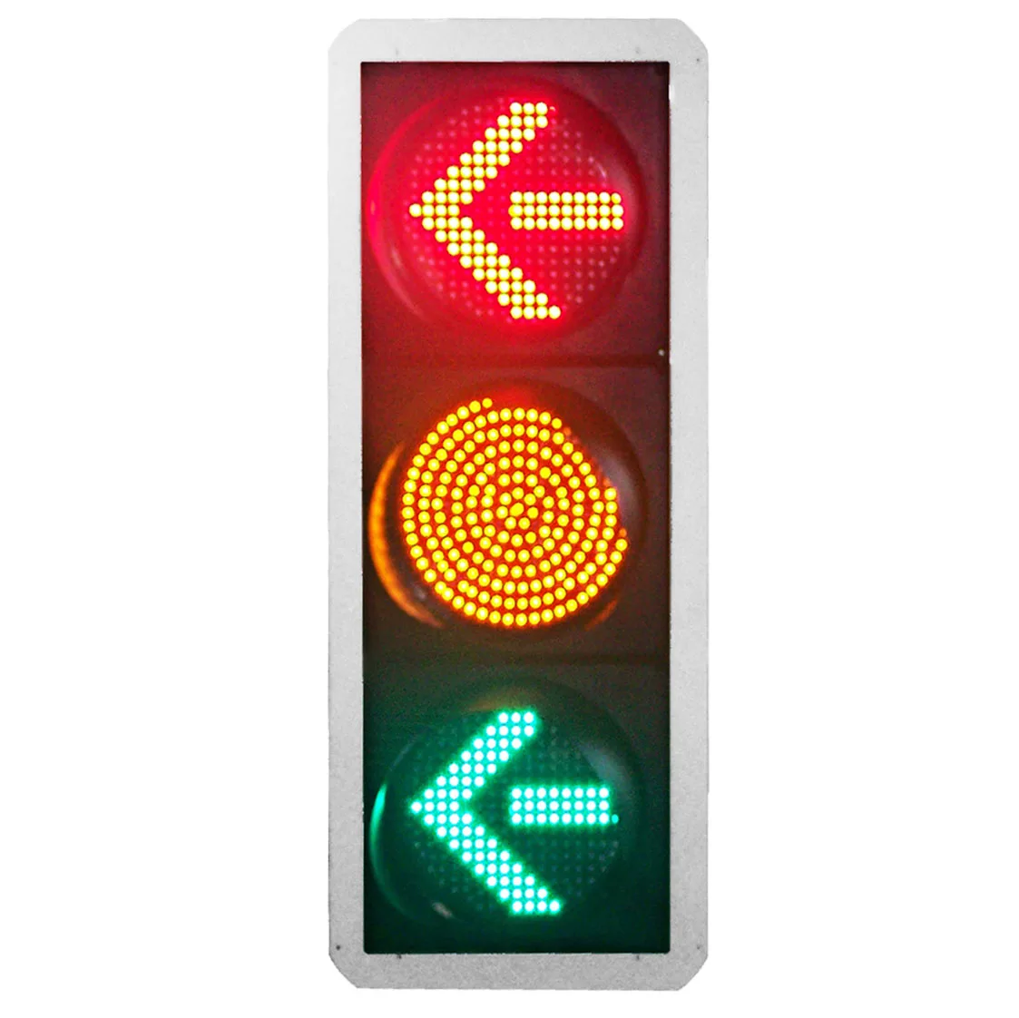 400mm Led Traffic Signal Light Semaforos Red Green Arrow With Yellow