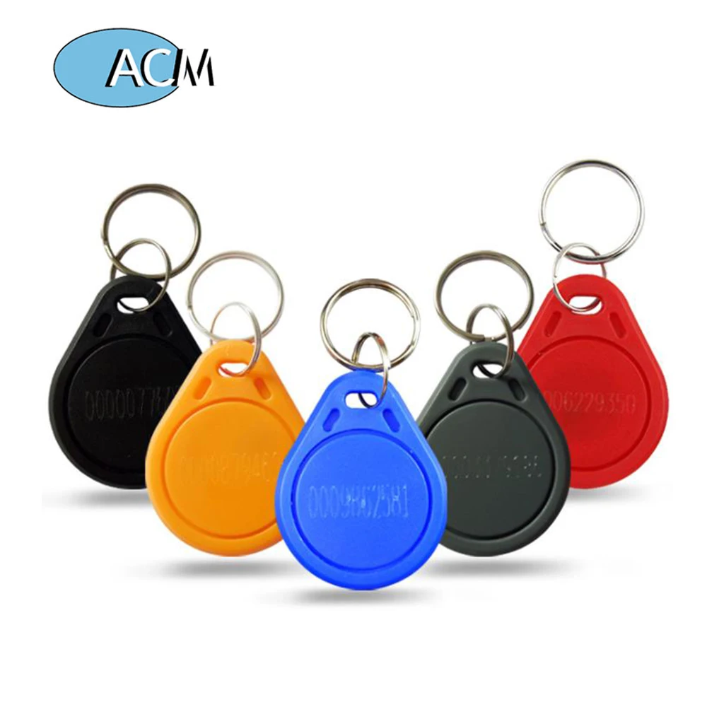 SKU5017-N - Fast-read Access RFID Key Fob 125khz, Handheld Token Tag,  Waterproof Keyfob, Read-Only, Blue