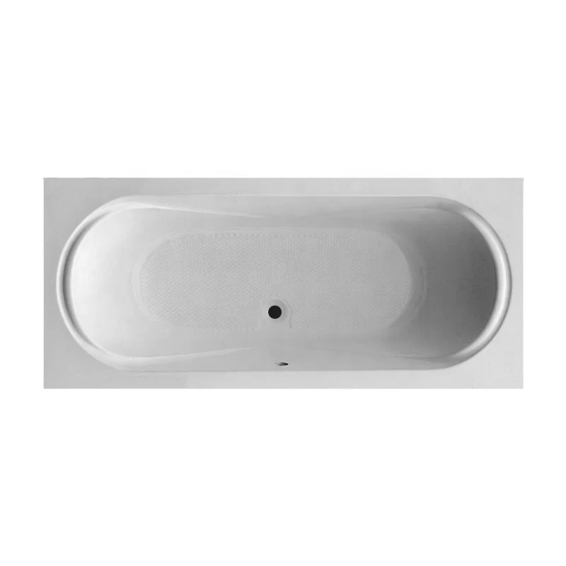 2021 Chinese Factory Price Simple and Modern Design Classic Drop in Plastics Custom Size Bathtub for Adult