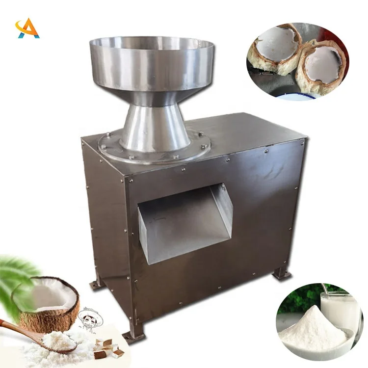 Wholesale Price Stainless Steel Electric Coconut Grater Coconut Meat  Smashing Machine Coconut Stuffing Making Machine 220V 550W