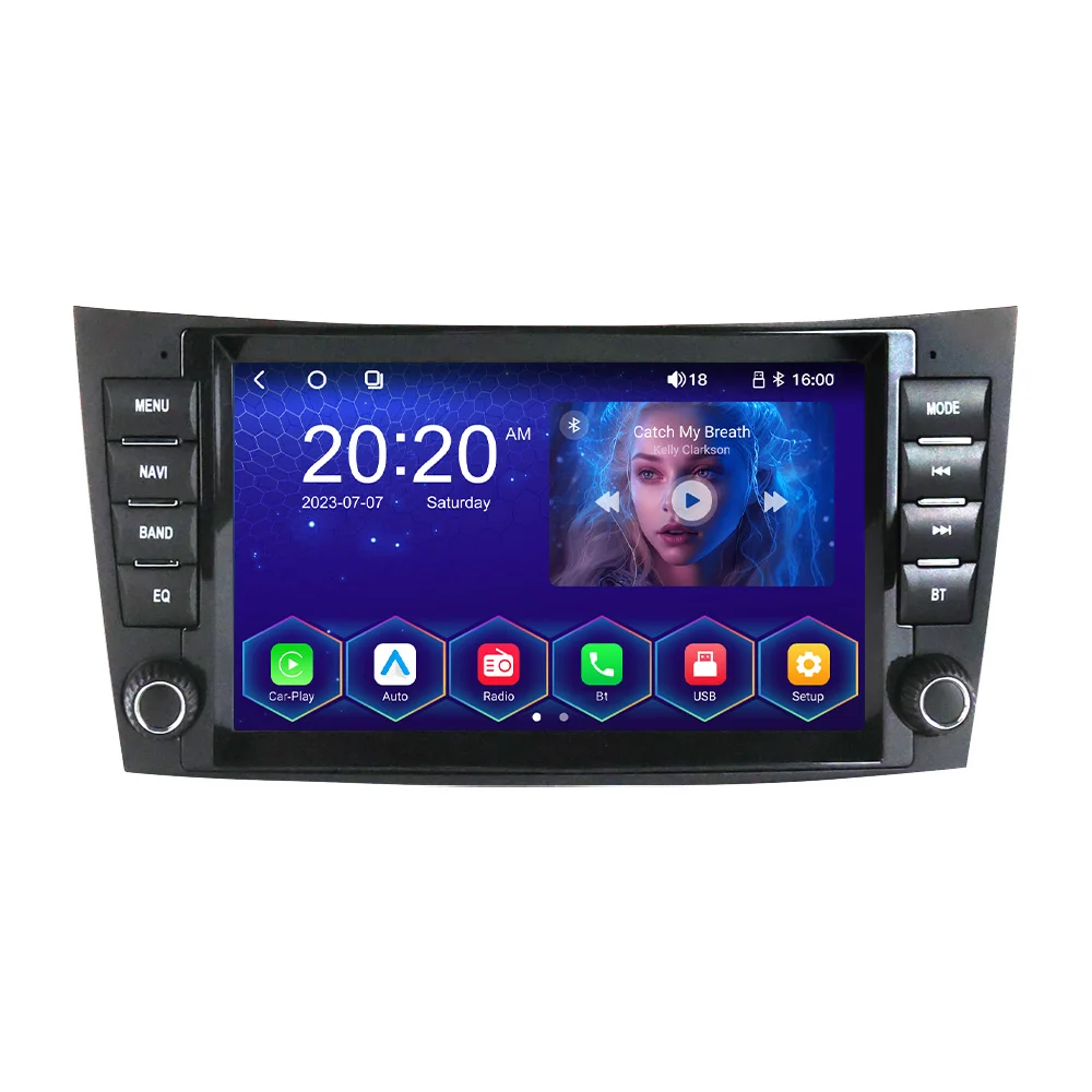 MEKEDE SS10 Linux System IPS Touch Screen Car Stereo for 8 Inch Benz W211 Support Rear Camera DAB