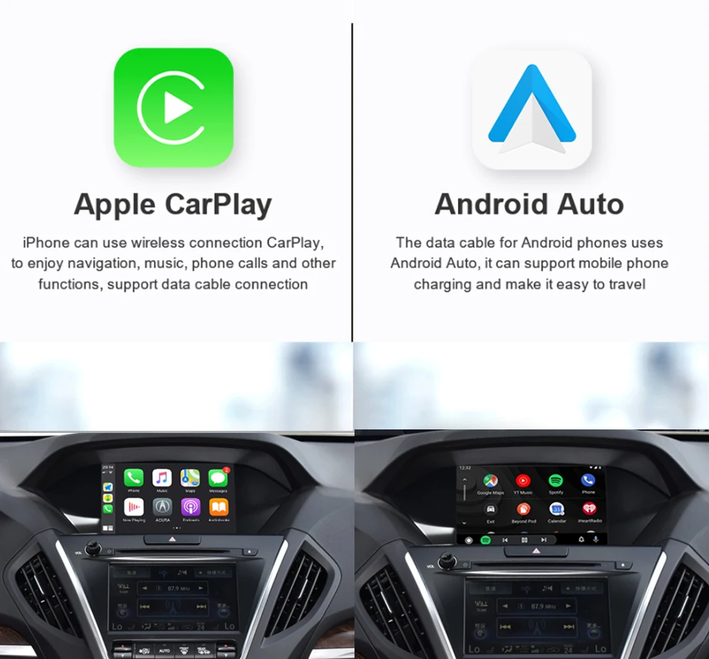 ホンダ オデッセイ 2014-2019 用 Android Auto ワイヤレス Apple