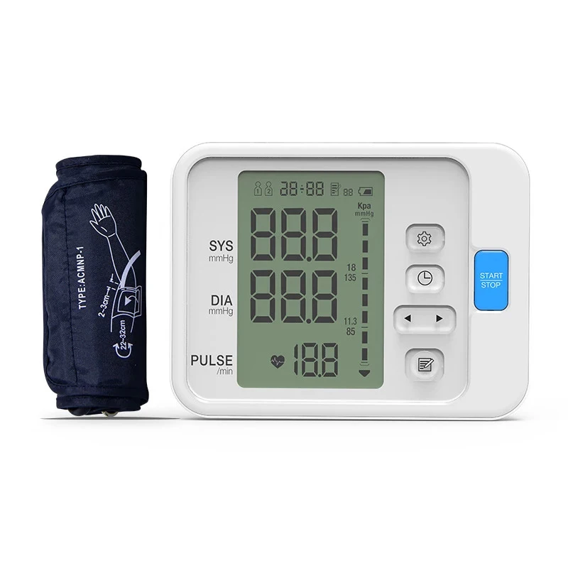 Automatic Electronic Upper Arm Blood Pressure Monitor Digital BP Testing Machine Manufacturer Blood Pressure Monitoring Device