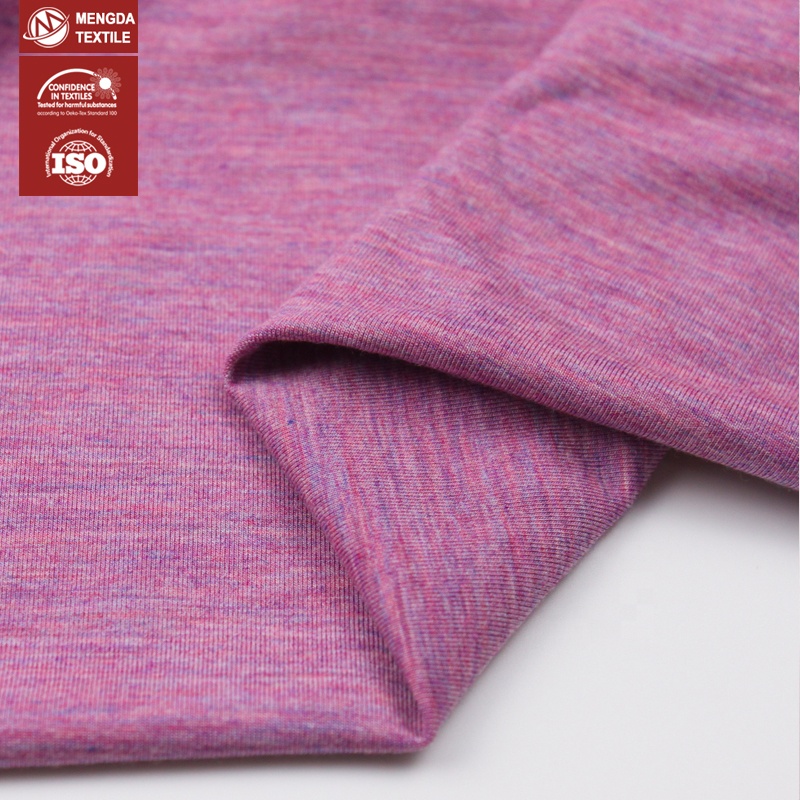 
 95% Бамбуковая ткань детская цветная пряжа муслиновая ткань с спандекс трикотажная ткань  