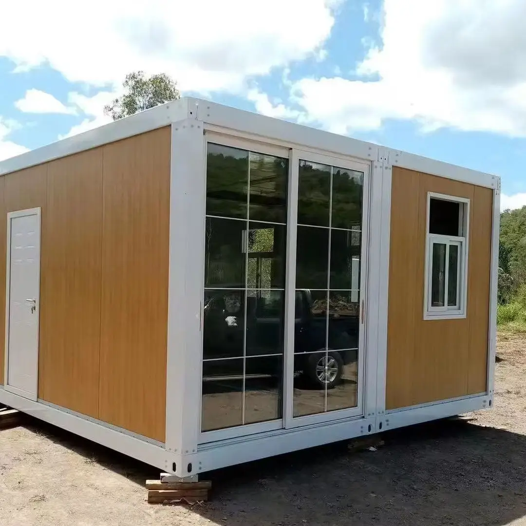 China Flat Pack Prefabricated Fast Foldable Portable Modular 20FT 40FT Folding Mobile Container Tiny House Homes Office Sale