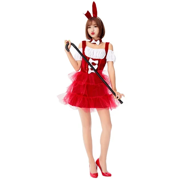 sexy easter bunny girl cosplay costume for women ladies party