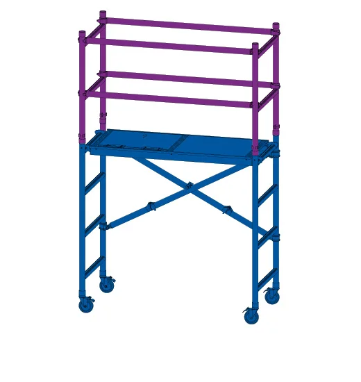 Industrial Mini Type Telescopic Folding Scaffold