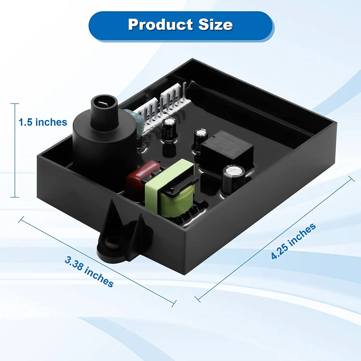 91365 Rv Water Heater Control Circuit Board With Fuse For Atwood Water