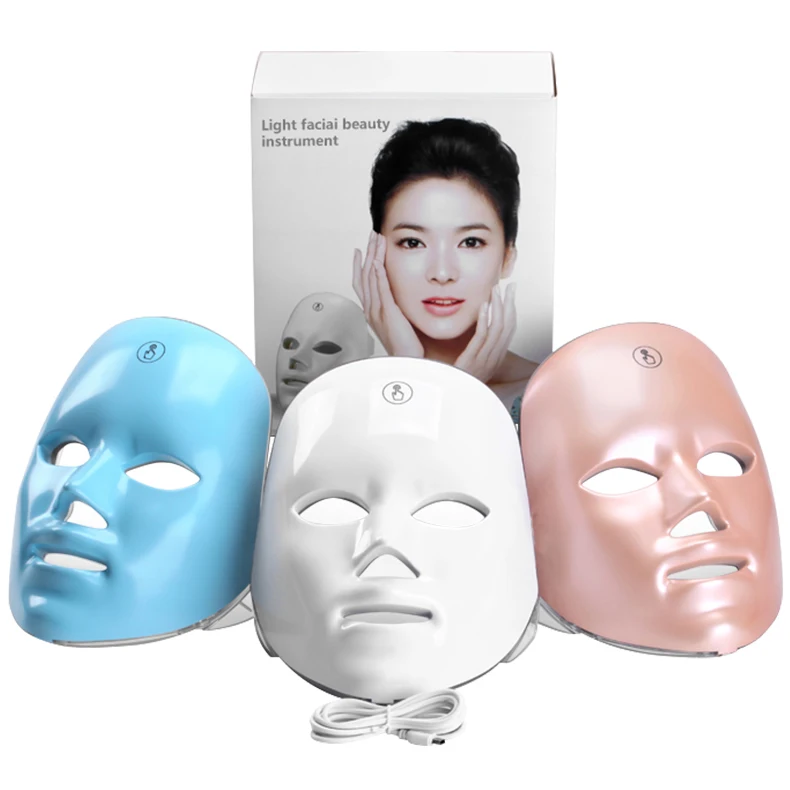 Hot Sell Skin Care Rechargeable 7 Color Led Photon Light Therapy ...