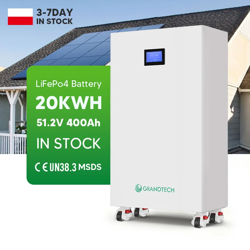 6500 Cycles 51.2V Split Solar Battery Energy Storage 100Ah 200Ah 300Ah 5-30kWh 20kw Wall-Mounted LiFePO4 Lithium Battery CAN