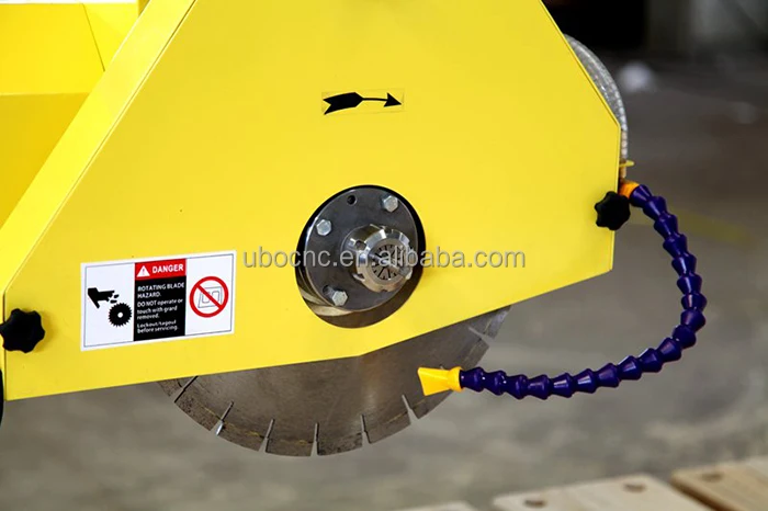 5-осевая каменная мостовая пила для резки мрамора гранита 10 мм более стабильная