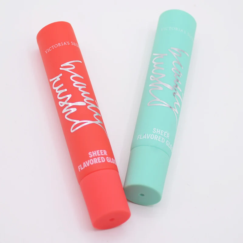 oem logo 5ml 10ml 15ml eco-friendly 25% PCR material colorful cosmetic plastic lipbalm packaging empty lip balm tube