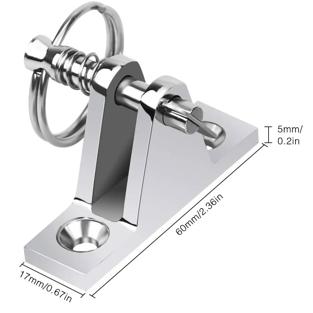 Stainless Steel 316 Marine Hardware Boat Kayak Canopy Accessories