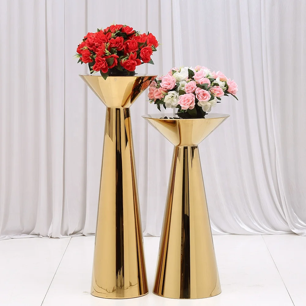 High Quality Wedding Centerpieces Flower Stainless Steel Metal Banquet ...