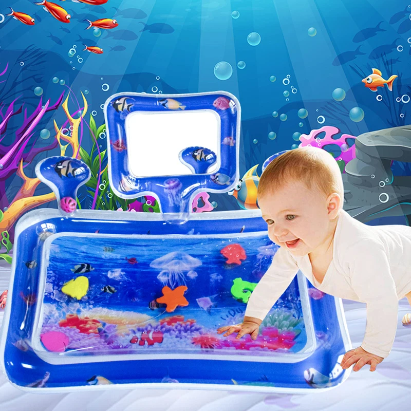 Новый привлекательный дизайн, детский водный игровой коврик, игрушки, надувной водный игровой коврик для детей