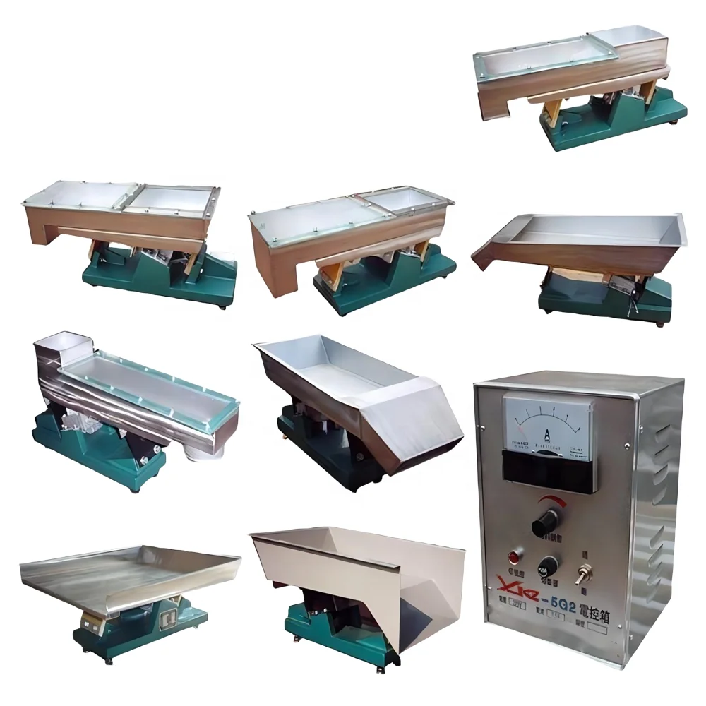 DZJX Food Processing Mini Auto Electromagnetic Linear Vibrating Feeder Closed Gzv Series Stainless Steel Automatic Fish Feeder - Image 5