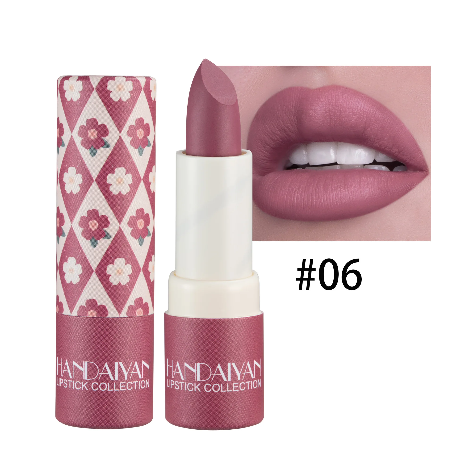 Moisturizing Cute OEM Stick Matte Smooth Multi-colored Matte Lipstick