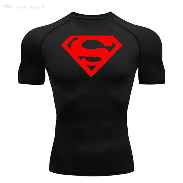 Short sleeve quick-drying clothes sports t-shirts running base layers gym training clothes men's breathable sweat-wicking top